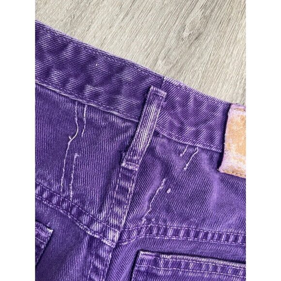 High Rise Purple Women's Jeans - Picture 7 of 10